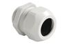 Cable Gland Syntec, PG13.5, ø5.5..12mm| 1piece sealing insert, wrench 24mm, thread 9mm, -30..100°C, PA6, TPE, HF, incl. O-ring, CE/UL/VDE, IP68, Agro, light grey