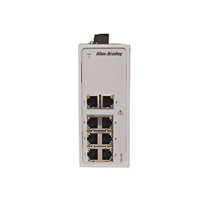 1783-US8T Unmanaged EtherNet Switch Stratix2000, 8x 10/100 ports, Allen ...