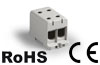 Tapping Terminal Block Al/Cu UK150/2A, 1P (4holes) 35-150mm² 290/320A, Hex6 14Nm 25..50mm², 30Nm 70..150mm², TS35, panel mount, MaxPRO, grey