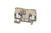 Feed-through Terminal Block A2C 6, 1-tier, 6mm² 41A 800V, push-in, beige