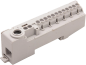 L-terminal A14-S, 12x1.5/2.5mm² plug-in, 2x2.5/4mm² plug-in, 1x16/25mm² screw| 3Nm, 80A 690V, touch-proof, TS35, grey
