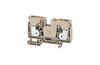 Feed-through Terminal Block A2C 10, 1-tier, 10mm² 57A 1000V, push-in, beige