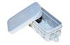 Junction Box FD10/ K6, 80x42x35mm, PE flame retardant, 10x VR20, M20, IP55, grey