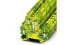 Protective Conductor Double-level Terminal Block UTTB 2.5-PE, 50pcs/pck