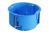 Junction Box PV60K, 60|ø68x40 w. screws, HF, cavity wall, Simet, blue