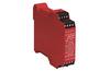 Safety Relay MSR127TP, input 1NC ^2NC, output 3NO safety ^1NC aux.| 6A 24VDC, 24VAC/DC, auto/manual reset