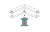 Internal Angle DLP-S, 16x16mm, white