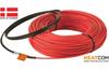 Heating Cable Ø5,0mm 20W/m 20,0m 400W, 132Ω 1,7A 230V, cold cable 2,5m, Heatcom