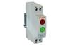 LED Indicator, green, red, 230VAC, 1..16mm², 1M, TS35, MaxGE