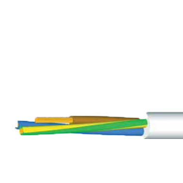 Přívodní kabel k připojení sporáku H05VV-F 5G2,5 bílý 1,5 m koupit