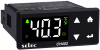 CH403C-3-NTC| Cooling Controller, 3dig. 7seg. LED white display, touch keypad, input NTC 10kΩ (incl. probe), IDM, output relay 1CO 10A 250VAC/ 30VDC ^alarm 5A 250VAC/ 30VDC, set point, heat cool ^defrost control, 230VAC, ■36x72/□29x71, IP65