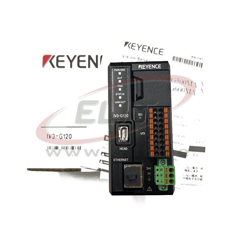 IV3-G120 Compact Model Sensor Amplifier IV3-G120, Keyence Elit GlobalStore™  - Electrical and automation components, PLC, HMI Distributor