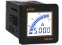MA501| Digital Ammeter, 4digits LCD backlight ^analog bargraph indication, 1Ø-2wire, CT 5A (5..5000AAC), sv 240VAC ±20%, ■52x52/ □46x46mm, IP65