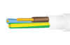 Installation Cable (N)YM-O, 2x1.5mm² 300/500V -5..70°C, 100m/pck, white
