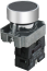 Pushbutton B2, ø22.5mm, 1NO 10A 250VAC, IP40, black