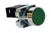 Pushbutton B2, ø22.5mm, 1NO 10A 250VAC, IP40, green