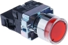 Pushbutton B2, ø22.5mm, LED ill. 24VAC/DC, 1NO 10A 24VAC/DC, IP40, red