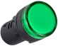 Pilot Light, ø22.5mm, LED 24VAC/DC, IP65, green