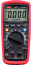 Digital Multimeter, 10A 600VAC/DC 40MΩ 99.99mF 10MHz, LCD (4000) 58x36mm, auto/manual/true RMS, NCV/continuity buzzer, duty cycle 0.1%..99.9%, diode ~3V, incl. 2x 1.5V battery (R6), test leads, UNT-T