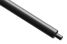 Heat Shrink Tubing H-2(Z), 1.6/0.8mm, thin-wall, crosslinked polyolefin -55..125°C/ +100°C, flame-retardant ^high flexibility, L1.22m/pce, black